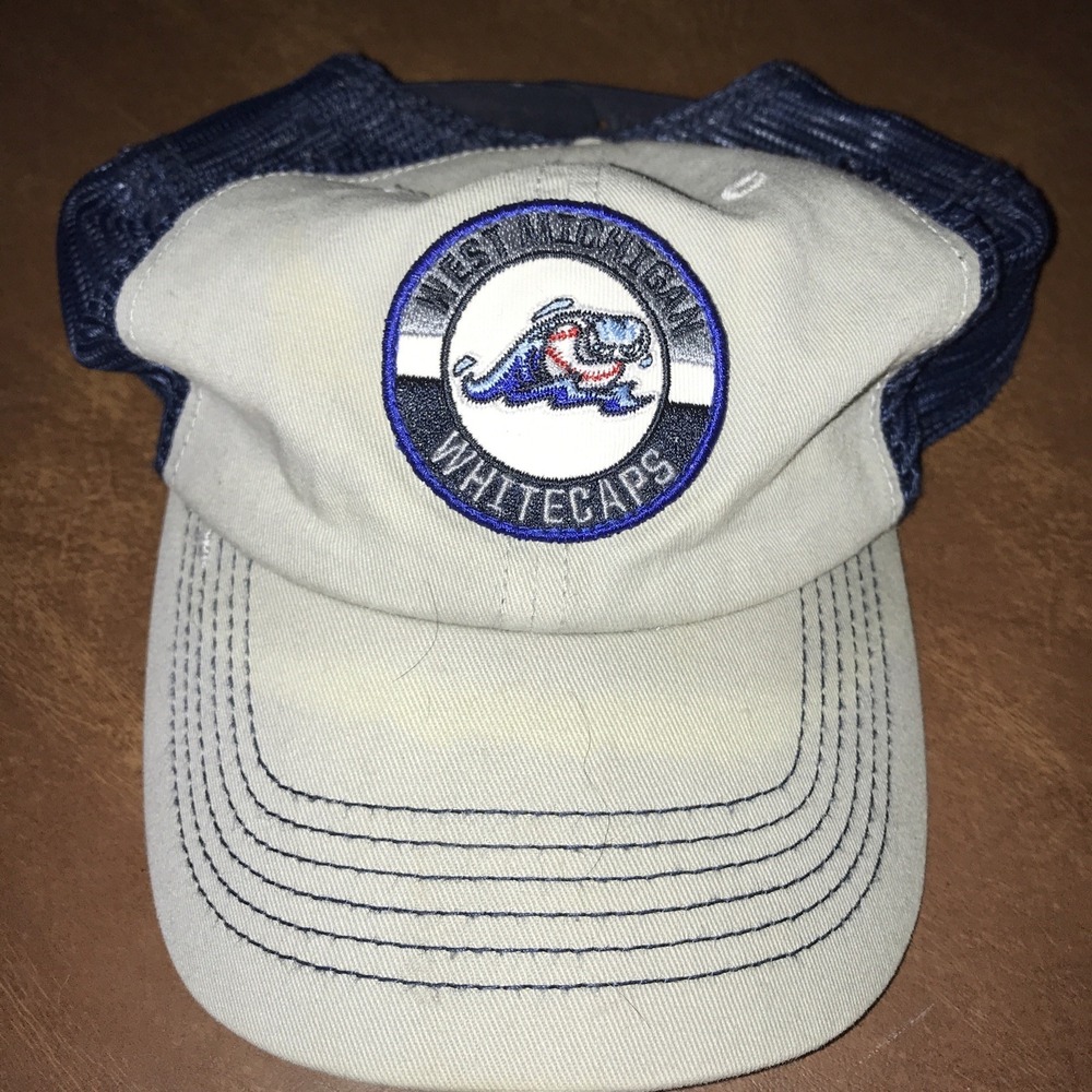 West‎ Michigan Whitecaps Adjustable Trucker Hat 47 Brand